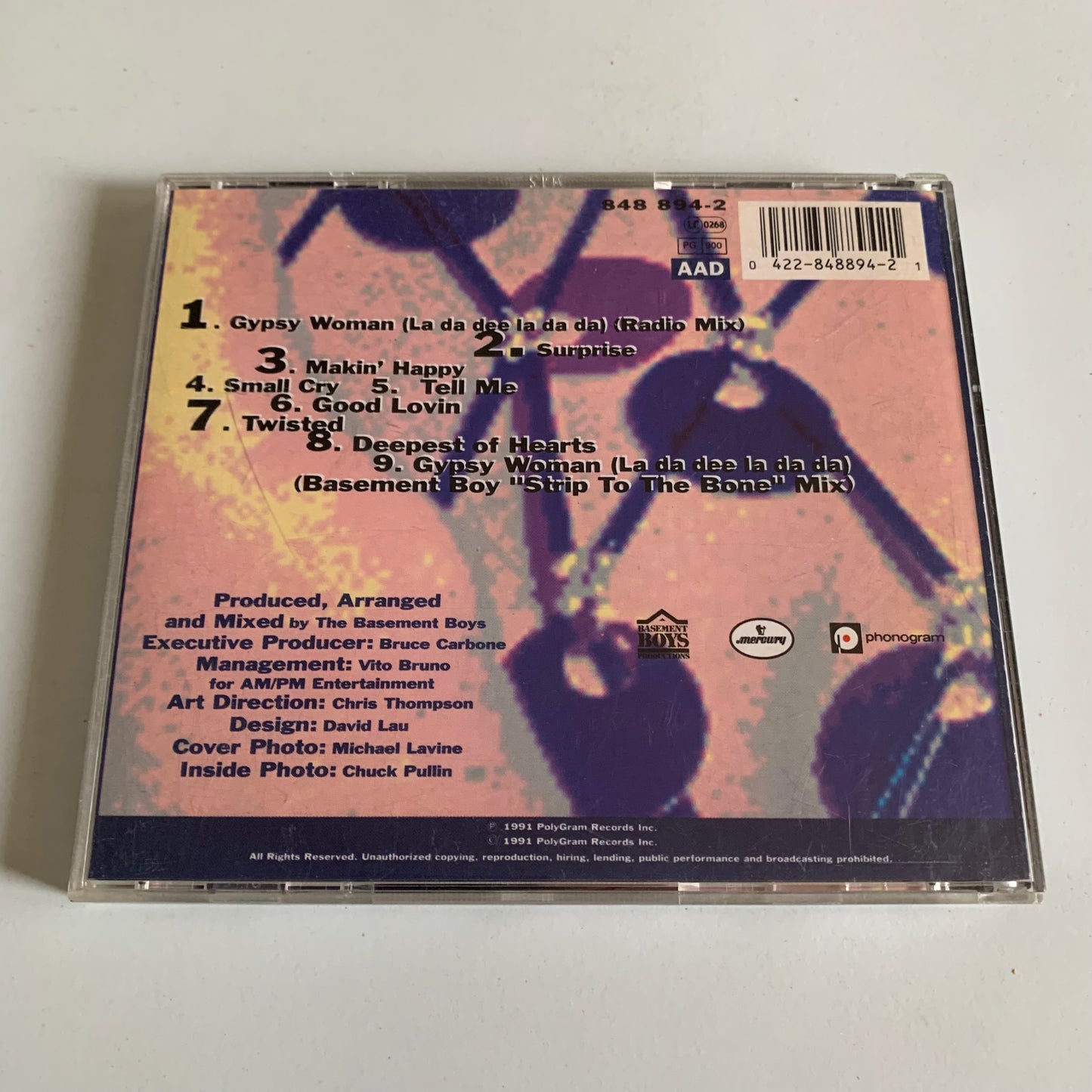 CD - Crystal Waters - Surprise - 1991 Occasion