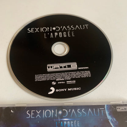 CD - Sexion D'assaut - L'Apogée - 2012