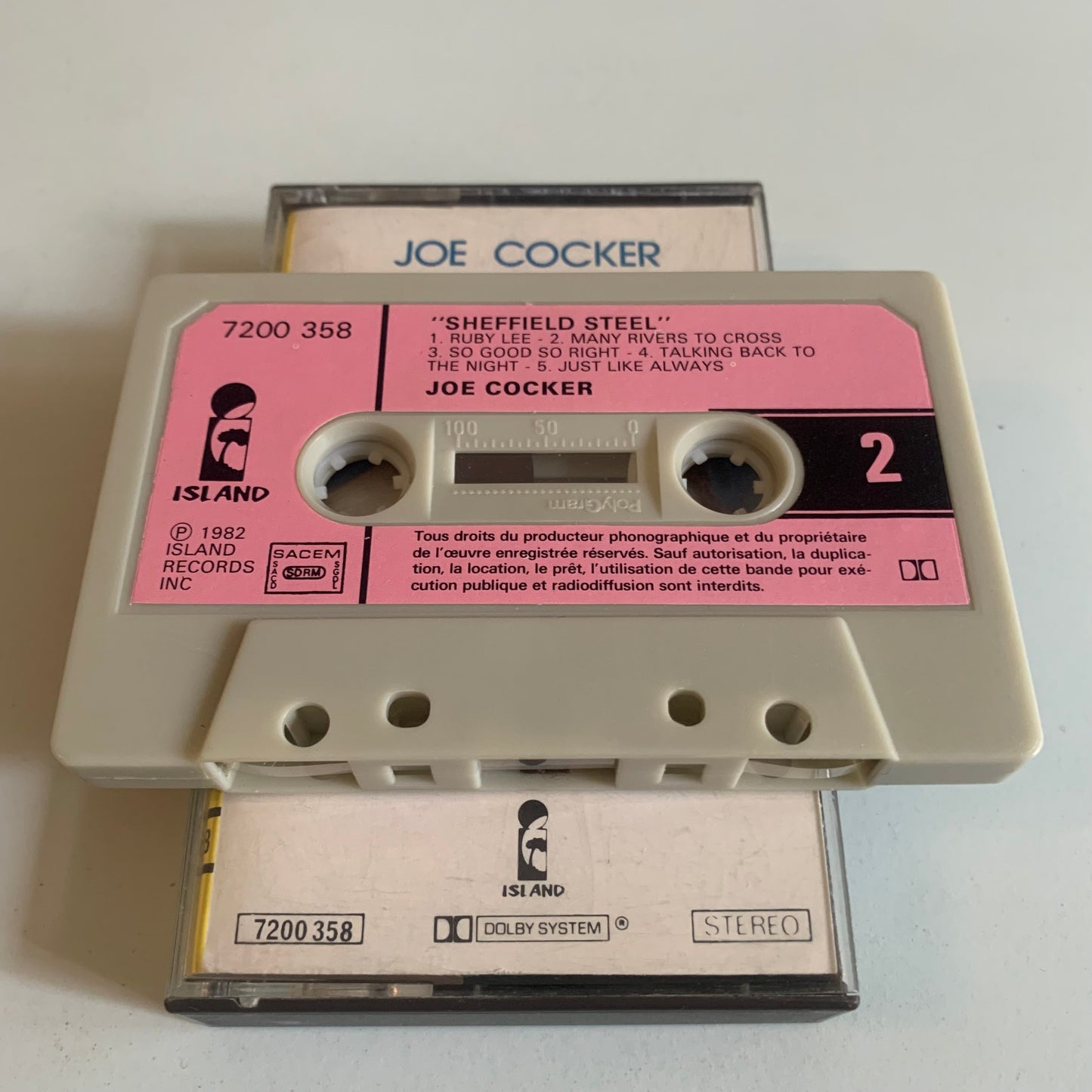 Joe Cocker - Sheffield Steel - 1982 Occasion