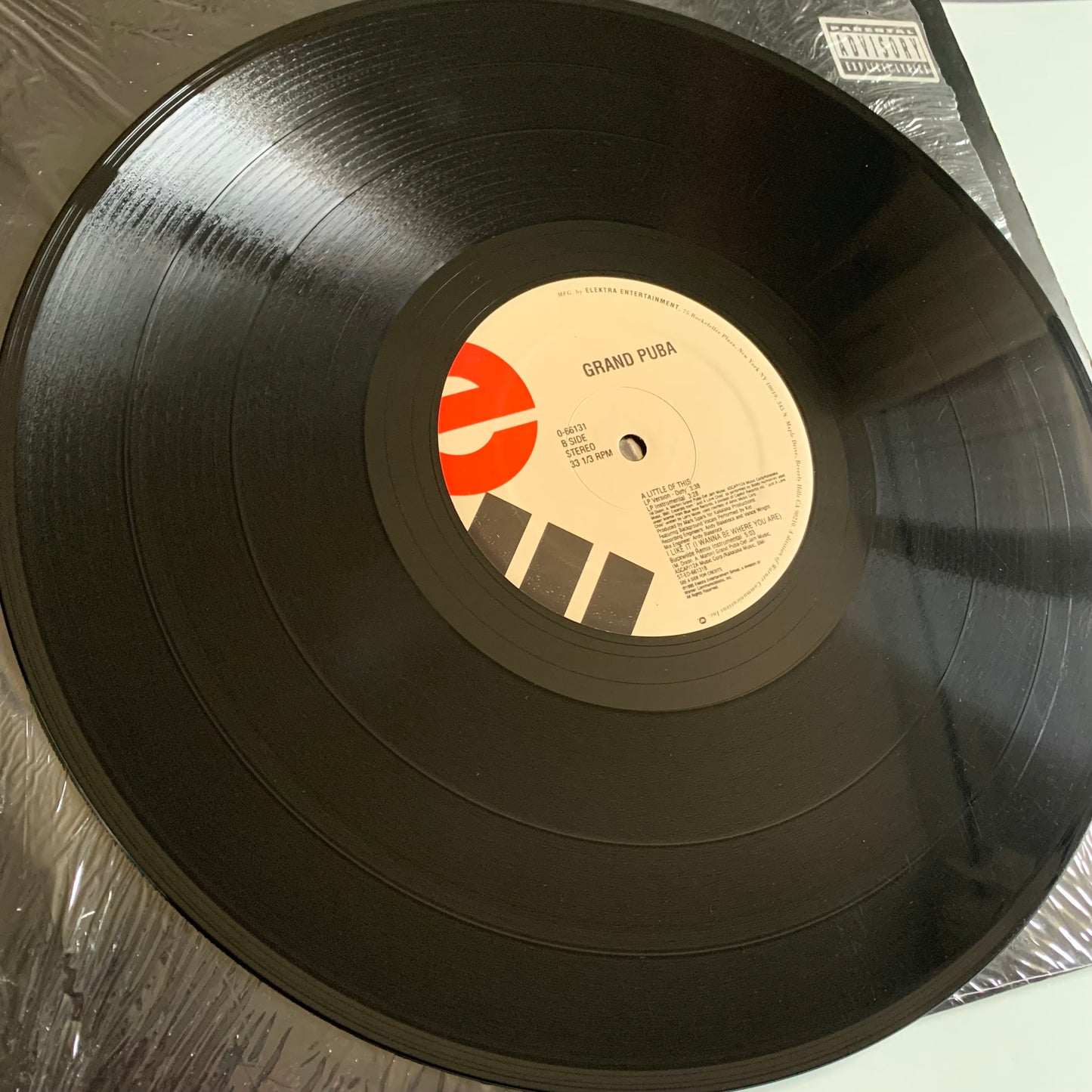 Grand Puba - I Like It (I Wanna Be Where You Are) / A Little Of This - Single 1995