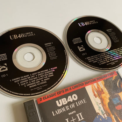 UB40 - Labour Of Love Parts I + II - 1991 Occasion
