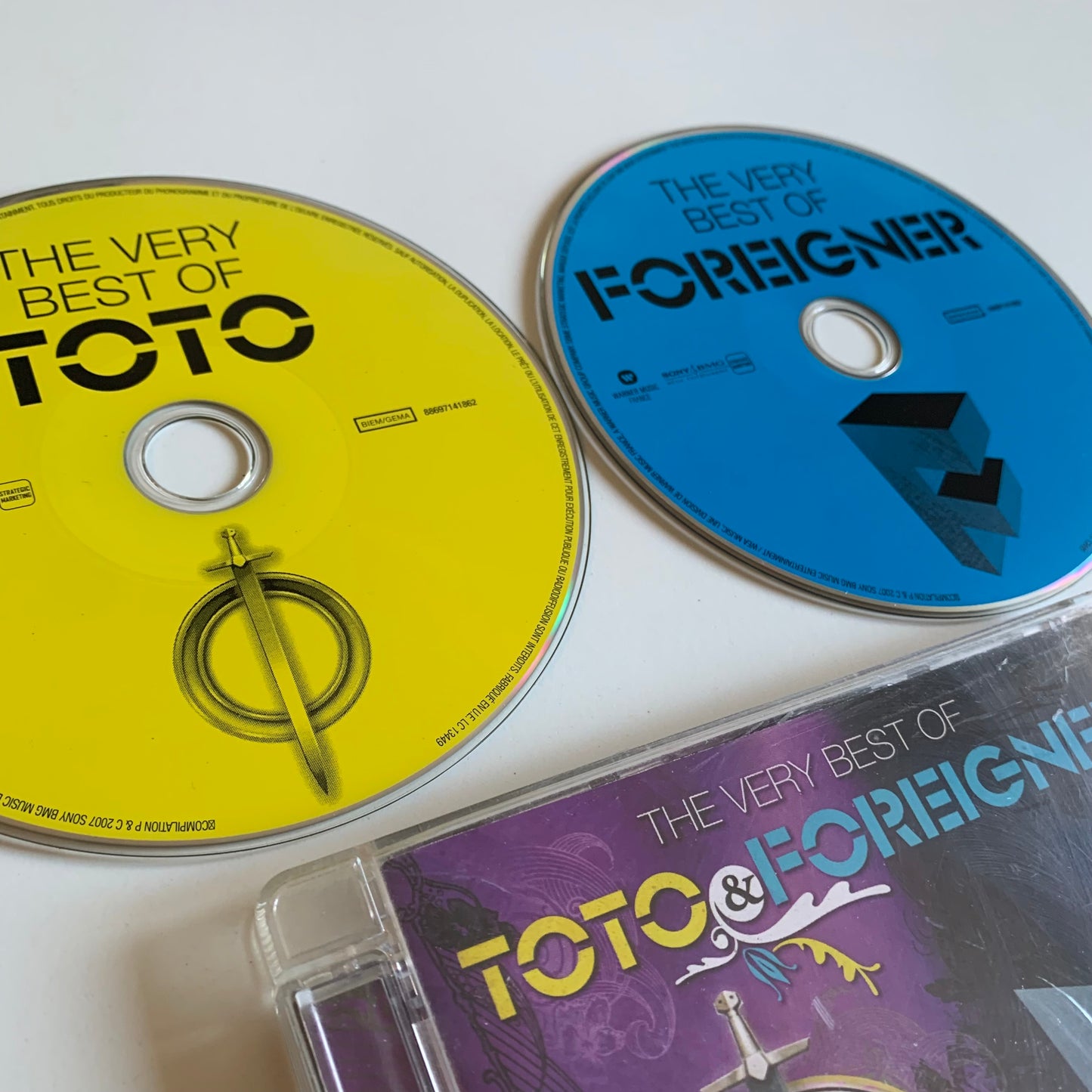 CD - Toto - Foreigner - The Very Best Of Toto & Foreigner - 2007