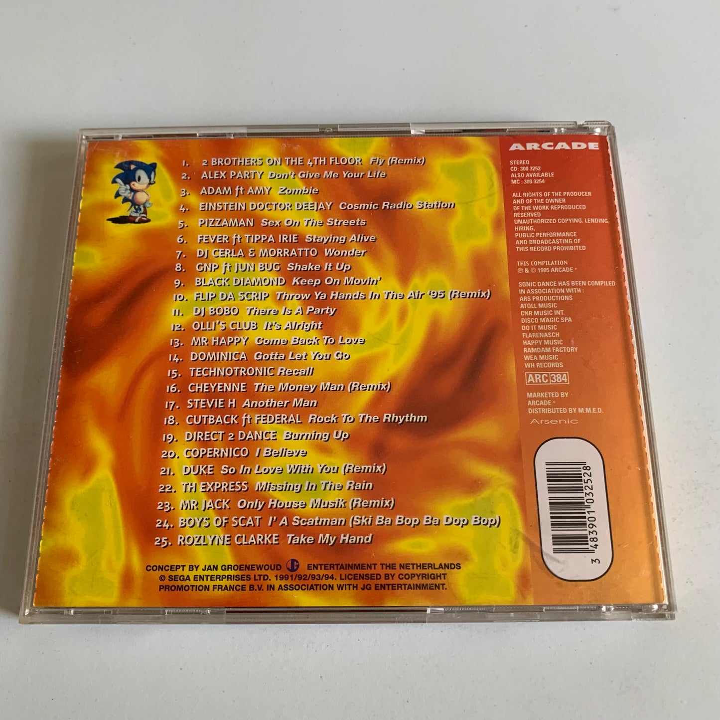 Variétés Compilation - Sonic Dance - 1995 Occasion