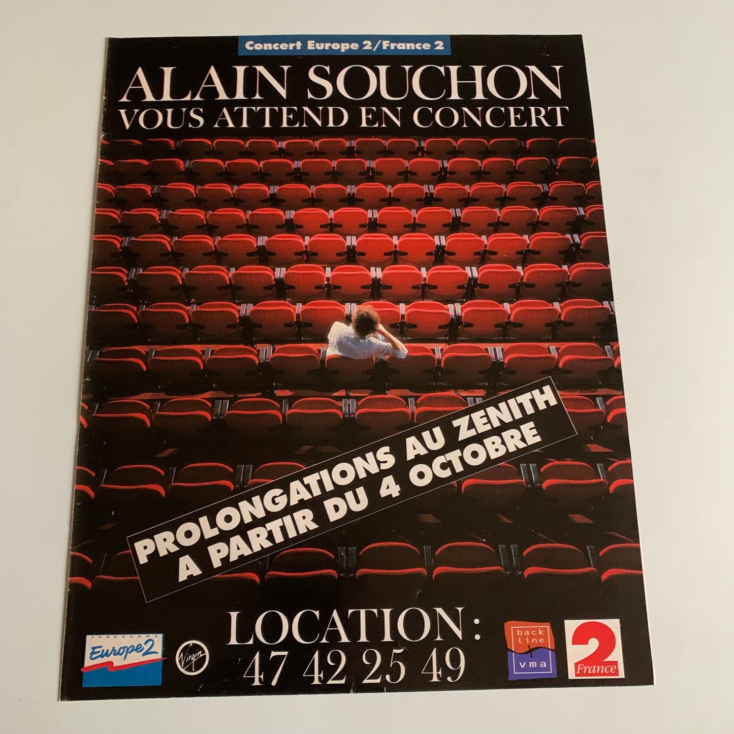 Affiche Originale UB40 - 11 & 12 Juillet 1994 Paris Zénith - Page de Magazine 30x23cm