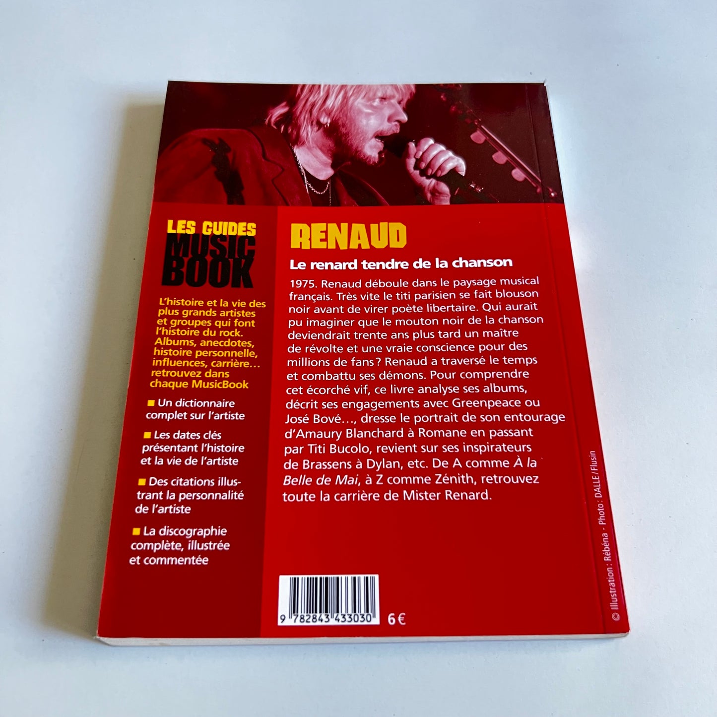 Livre - Renaud - Les Guides Music Book de A à Z