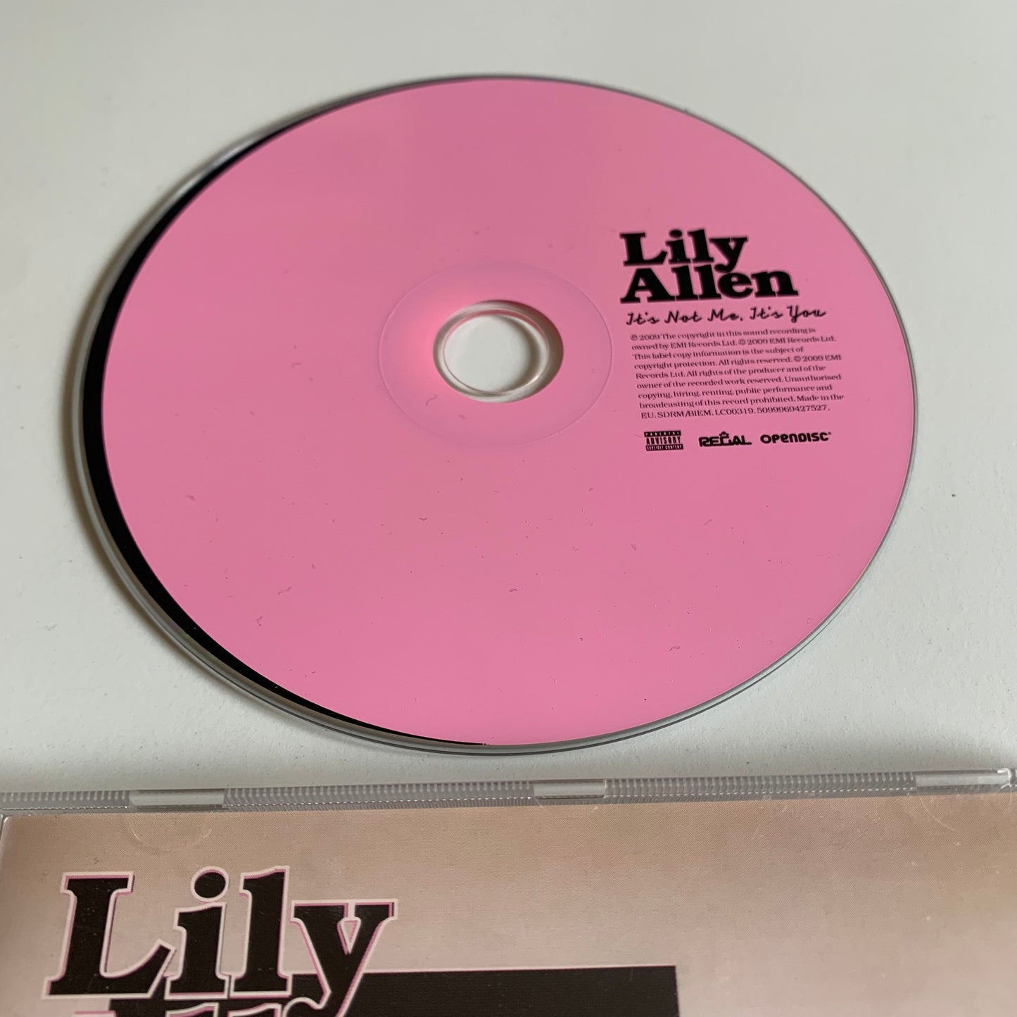CD - Lily Allen - It's Not Me, It's You - 2009