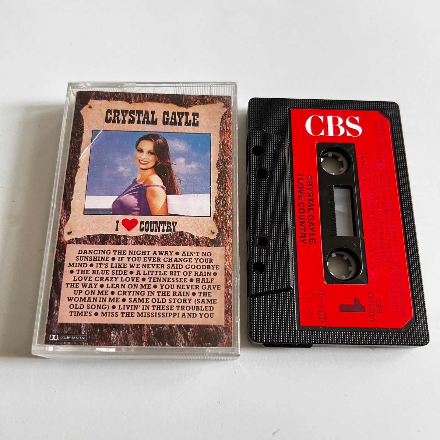 Crystal Gayle - I Love Country - 1987