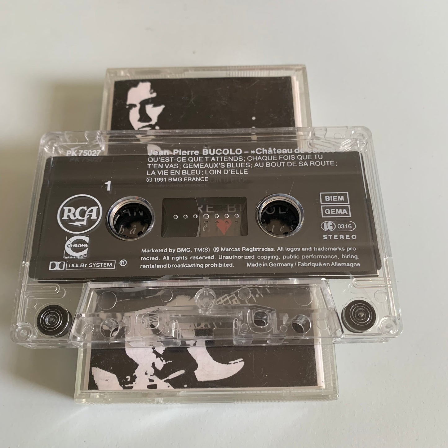 Jean-Pierre Bucolo - Château De Cartes - 1991 Occasion