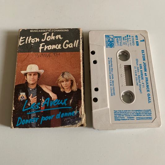 Elton John - France Gall - Les Aveux - Donner Pour Donner - Single 1981 Occasion