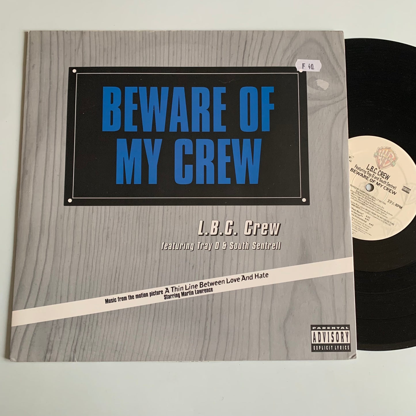 L.B.C. Crew - Beware Of My Crew - Single 1995