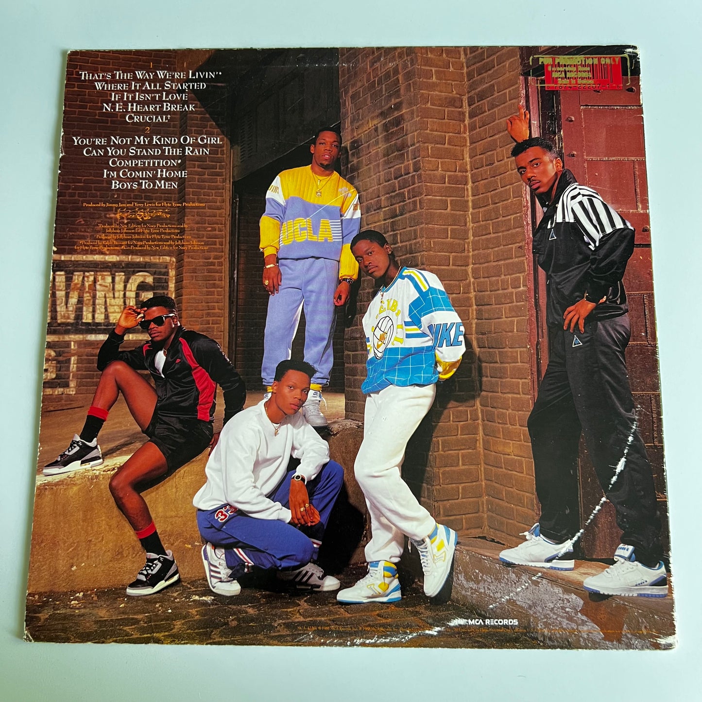 New Edition - Heart Break - LP 1988