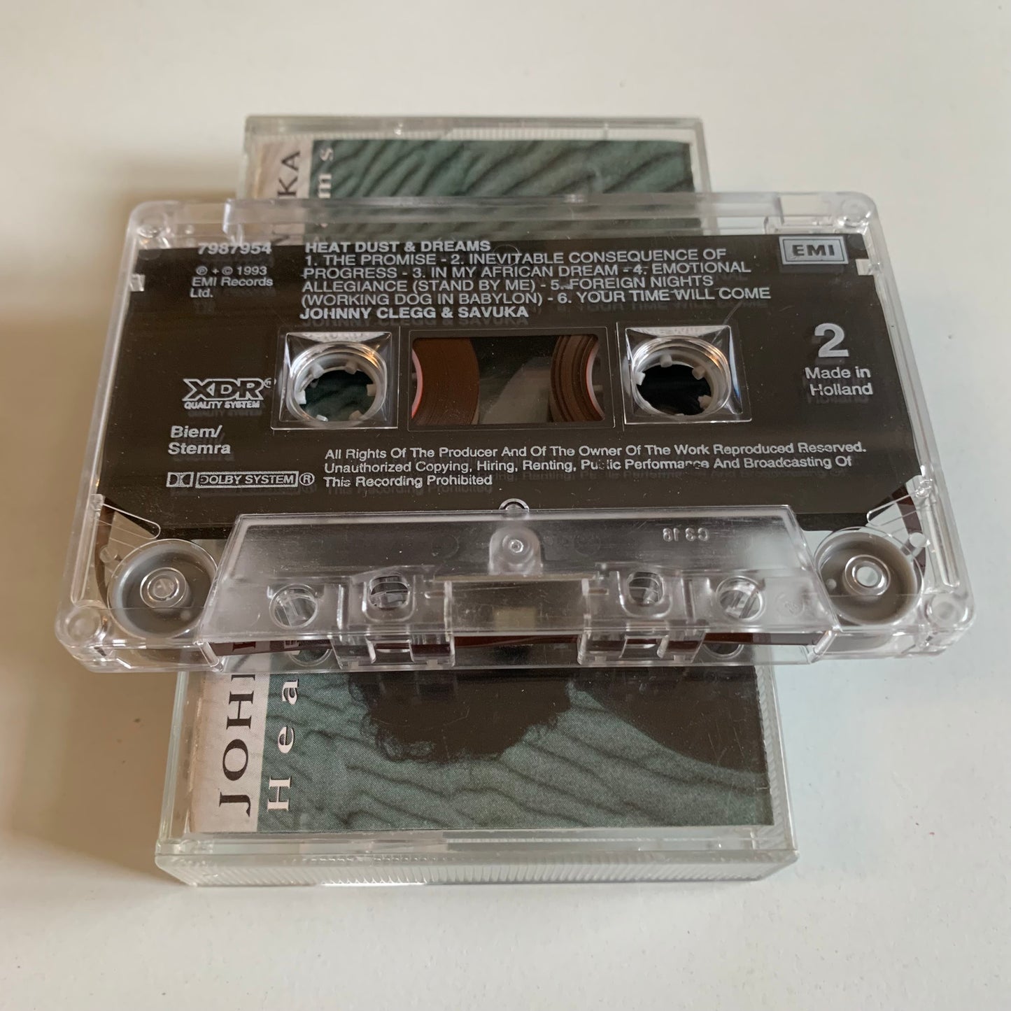 Johnny Clegg & Savuka - Heat, Dust & Dreams - 1993 Occasion