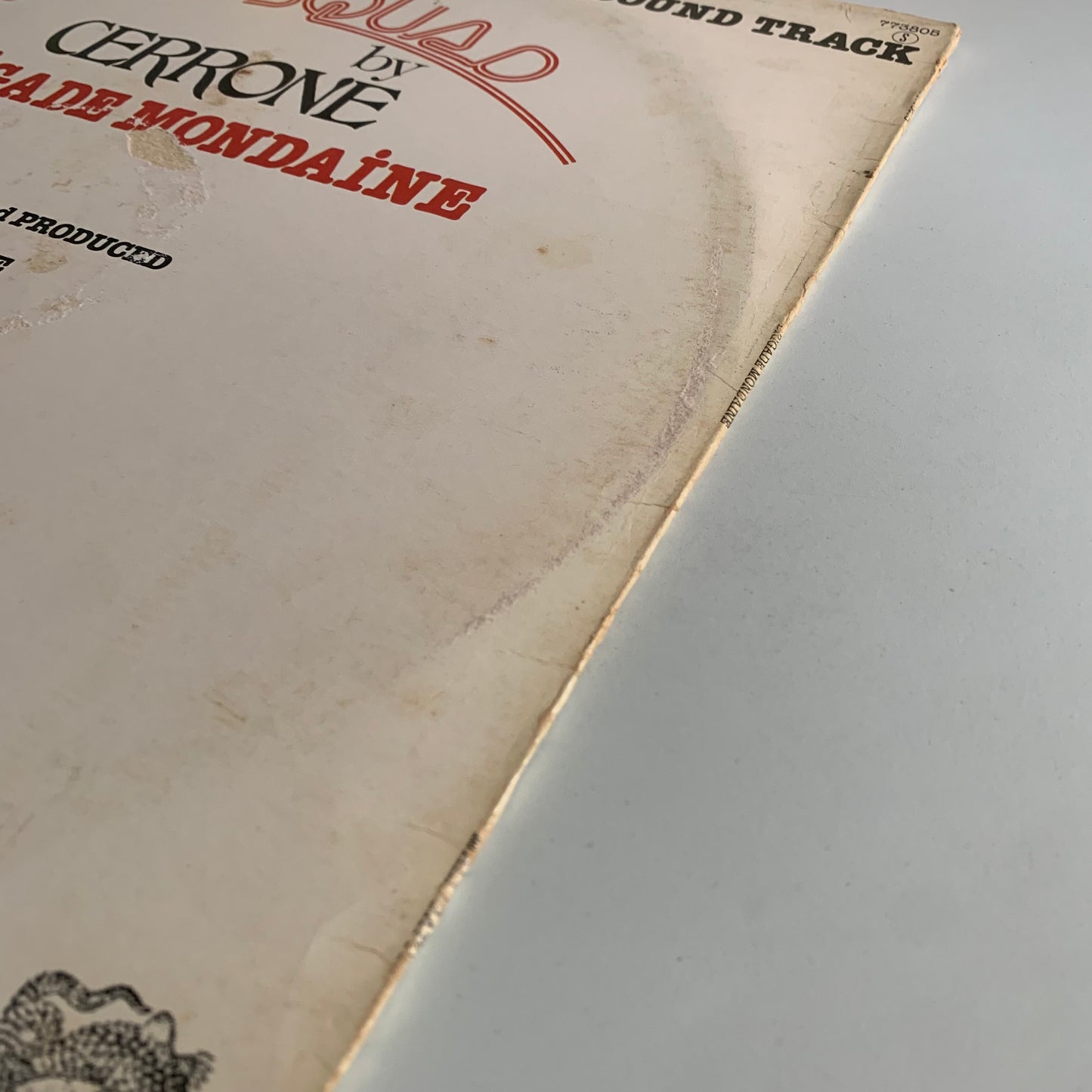 Cerrone - Brigade Mondaine - LP 1978 Occasion