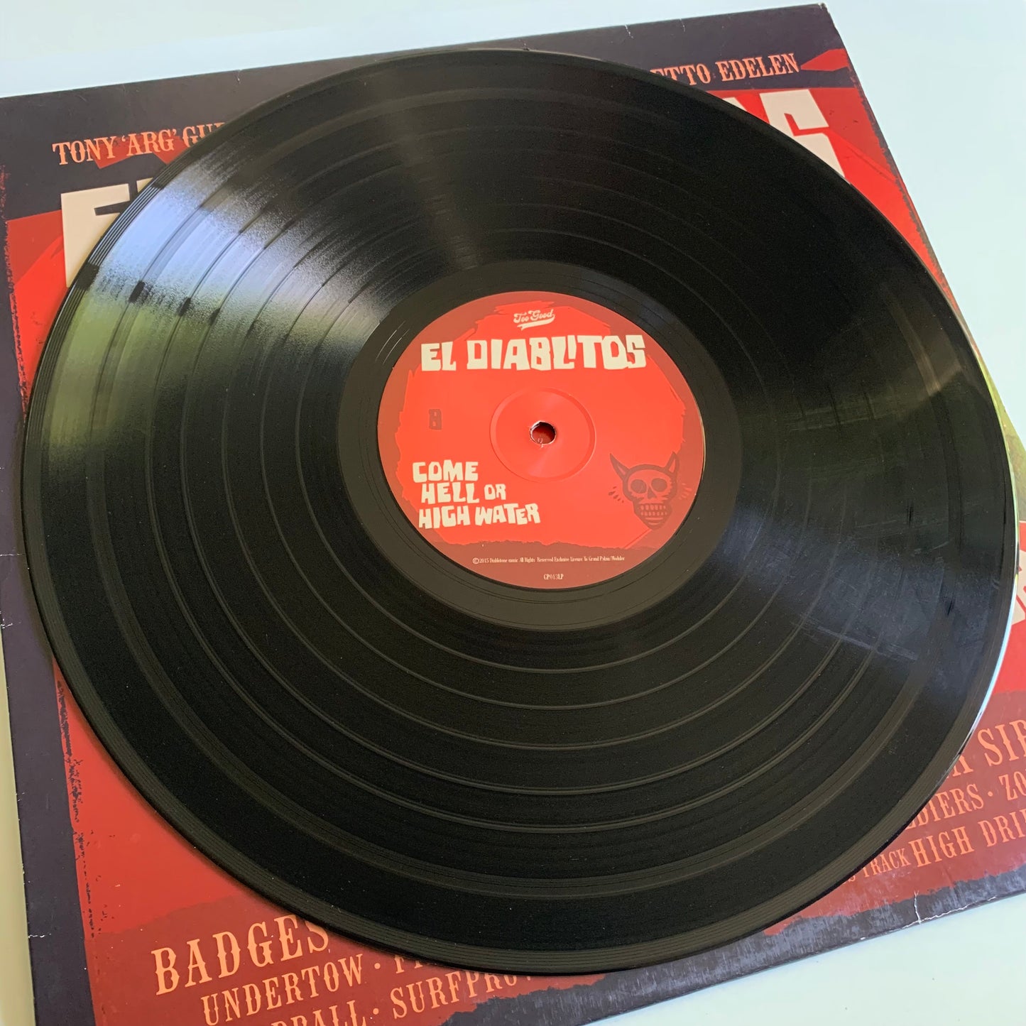 El Diablitos - Come Hell Or High Water - LP Album 2015 Occasion