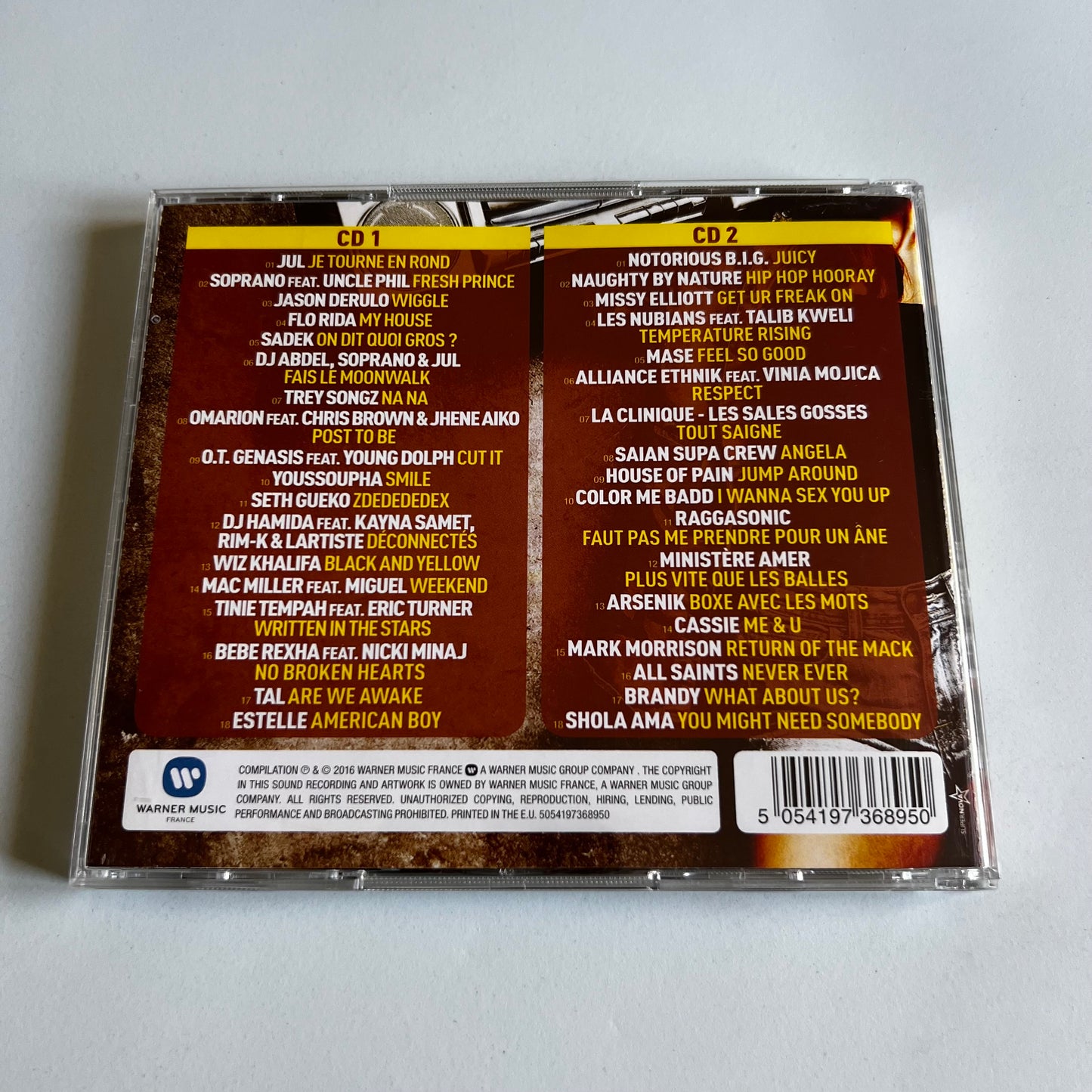 CD - Compilation - Rap R&B Party - 2016