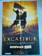 Affiche Poster Original Spectacle Excalibur La Légende du Roi Arthur 2011 - 60x40cm