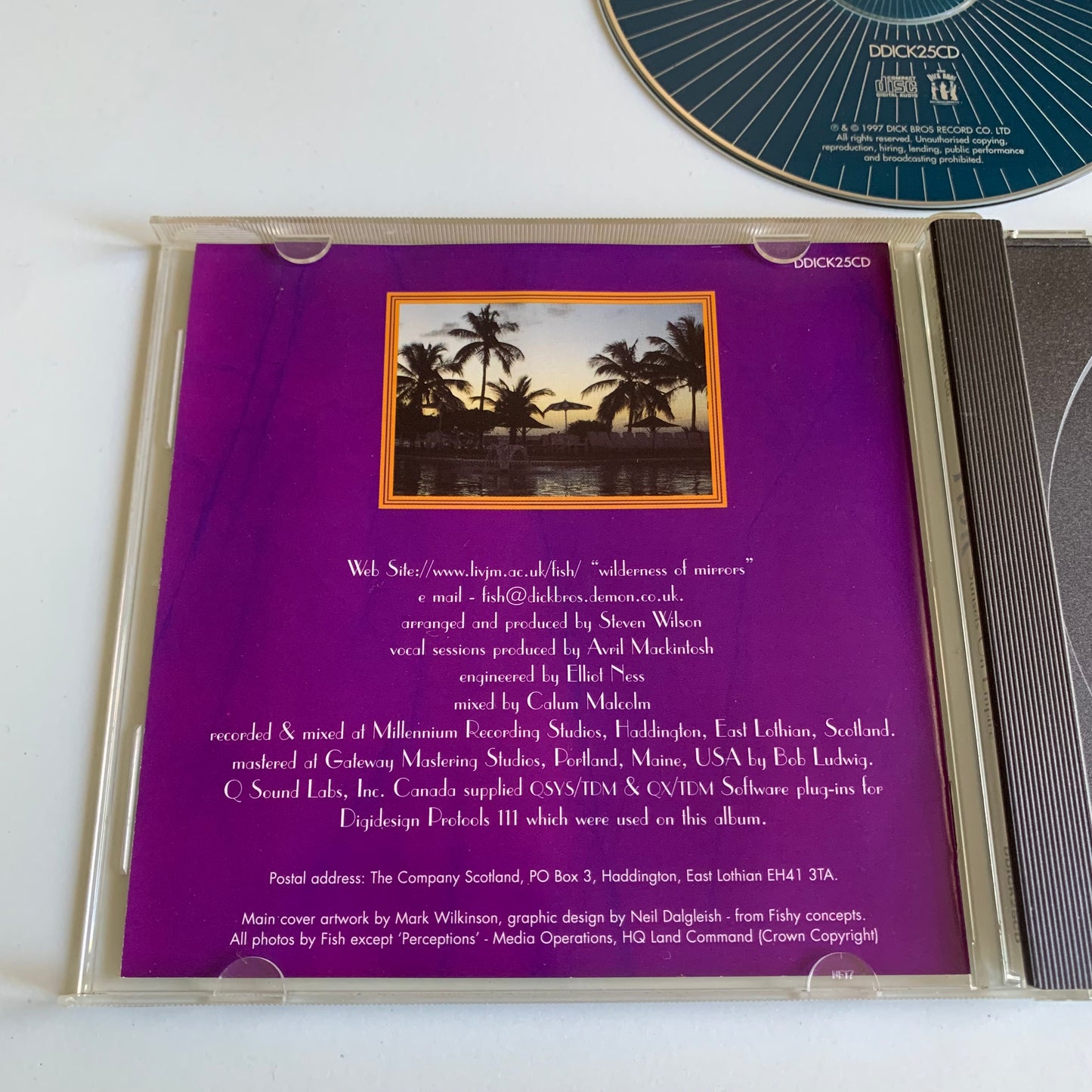 Fish - Sunsets On Empire 1997 Occasion