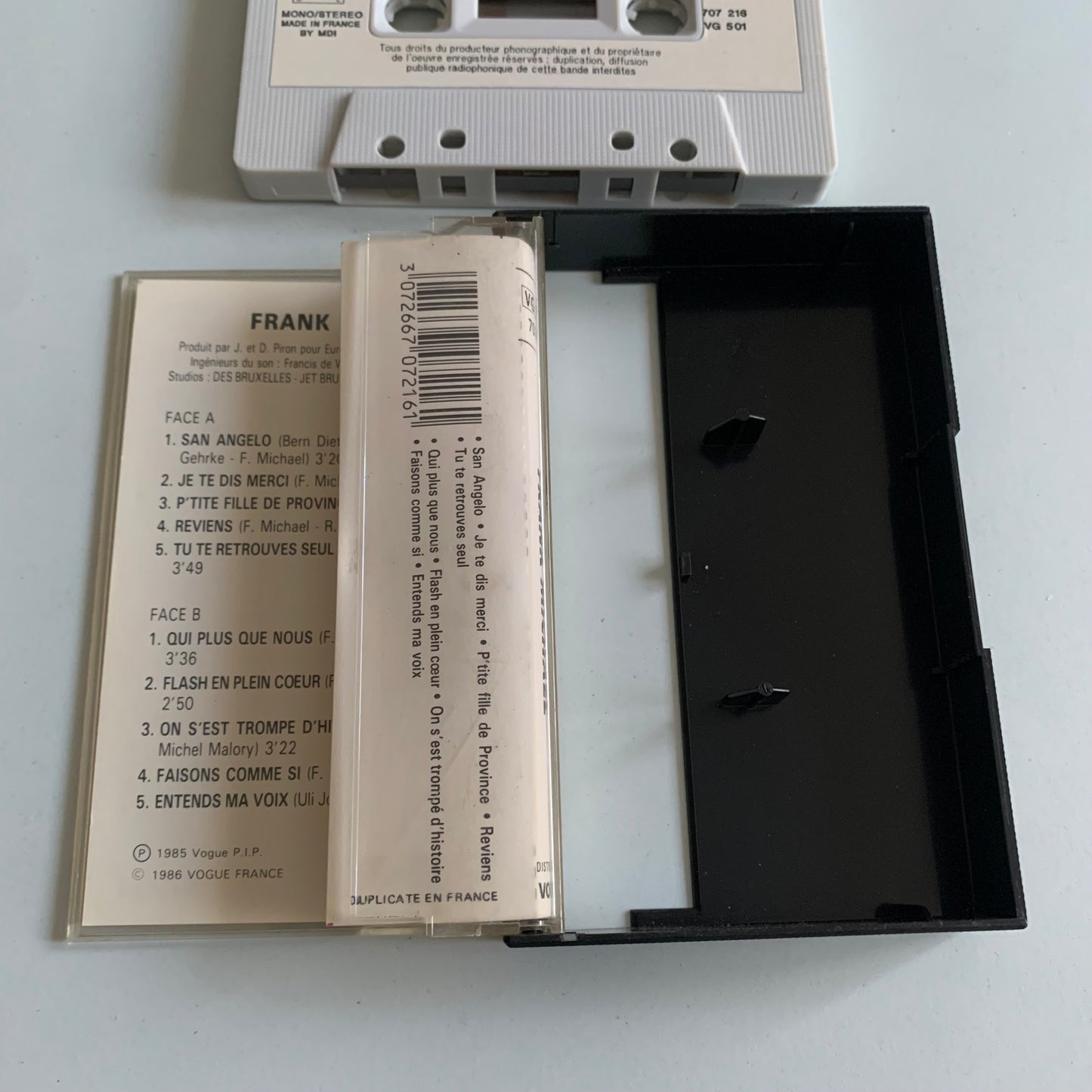 Frank Michael - Ses Plus Belles Chansons - 1985