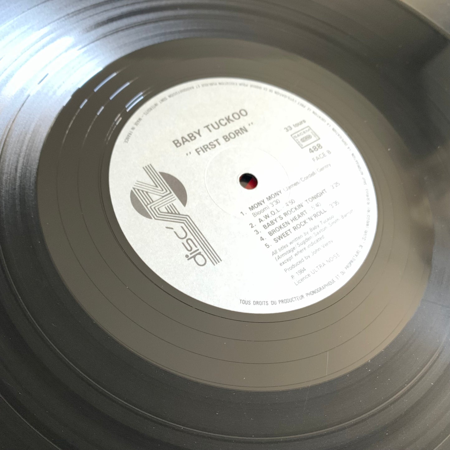 Baby Tuckoo - First Born - LP 1984