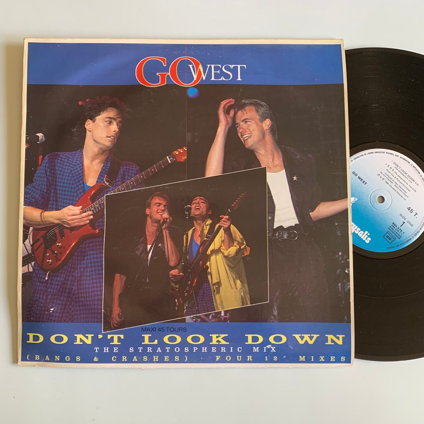 Go West - Don't Look Down (The Stratospheric Mix) - Single 1985