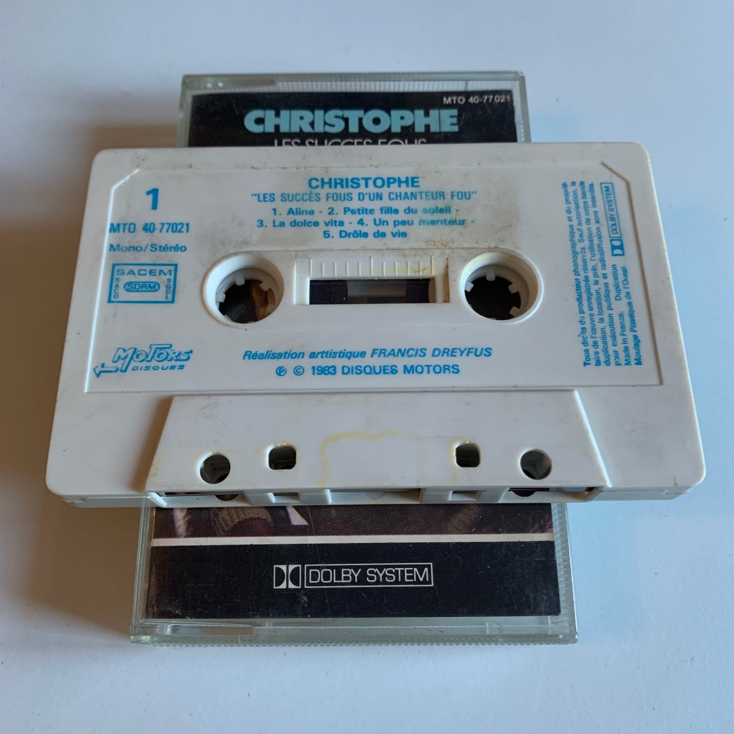 Christophe - Les Succès Fous D'un Chanteur Fou - 1983