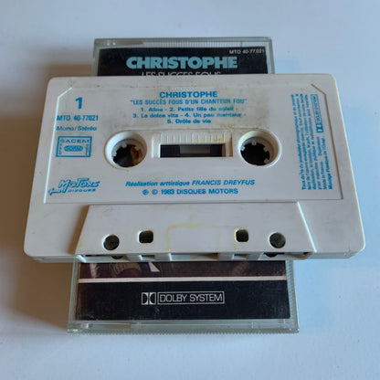 Christophe - Les Succès Fous D'un Chanteur Fou - 1983