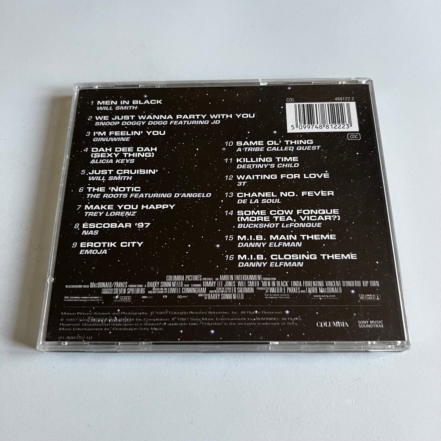 CD - Men In Black - The Album - 1997