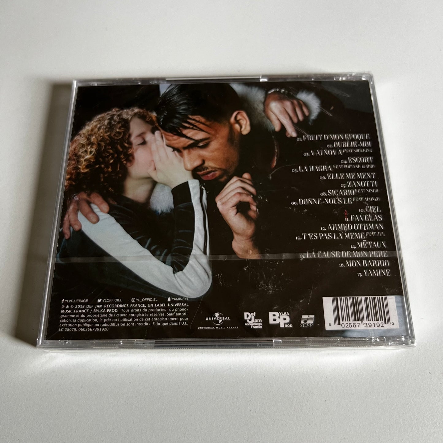 CD - YL - Confidences - 2018 Neuf sous Blister