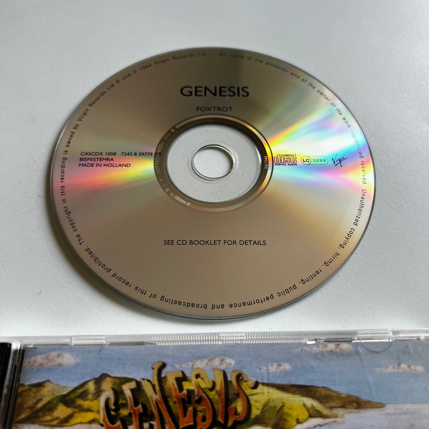CD - Genesis - Foxtrot