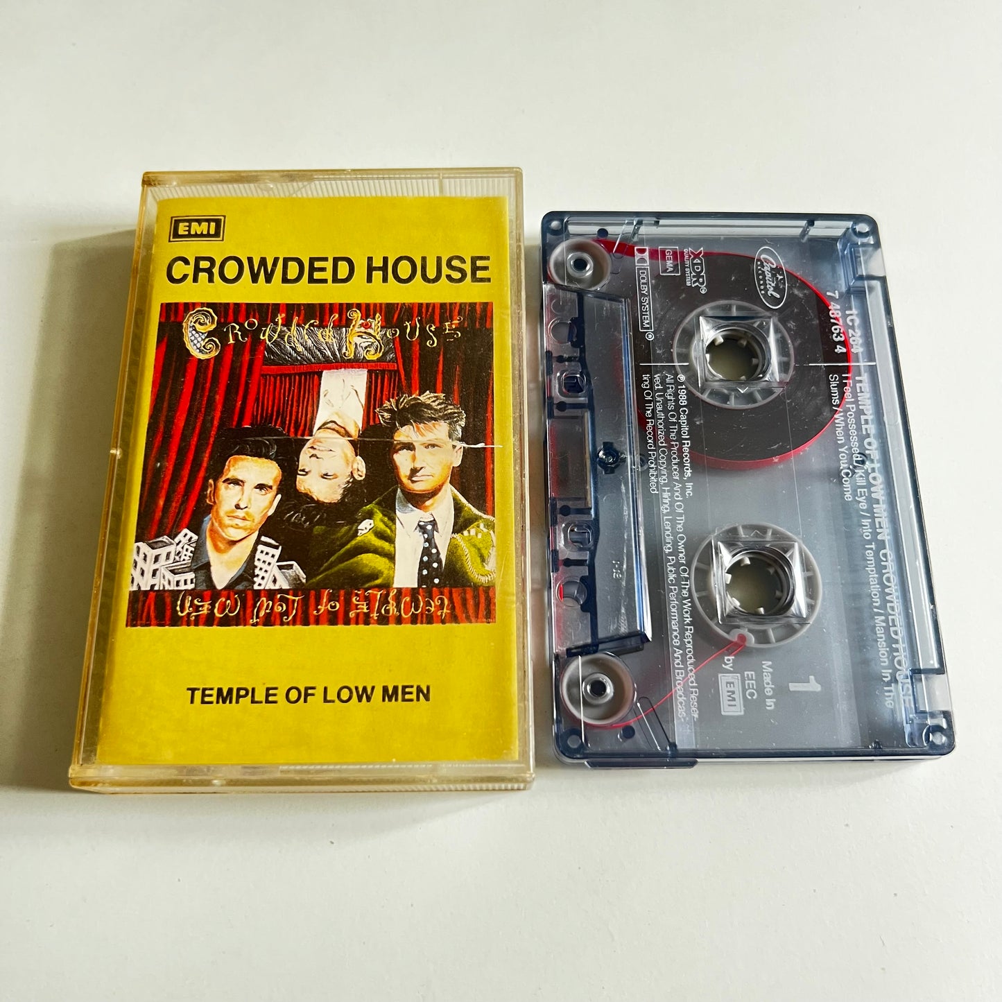Crowded House - Temple Of Low Men - 1988