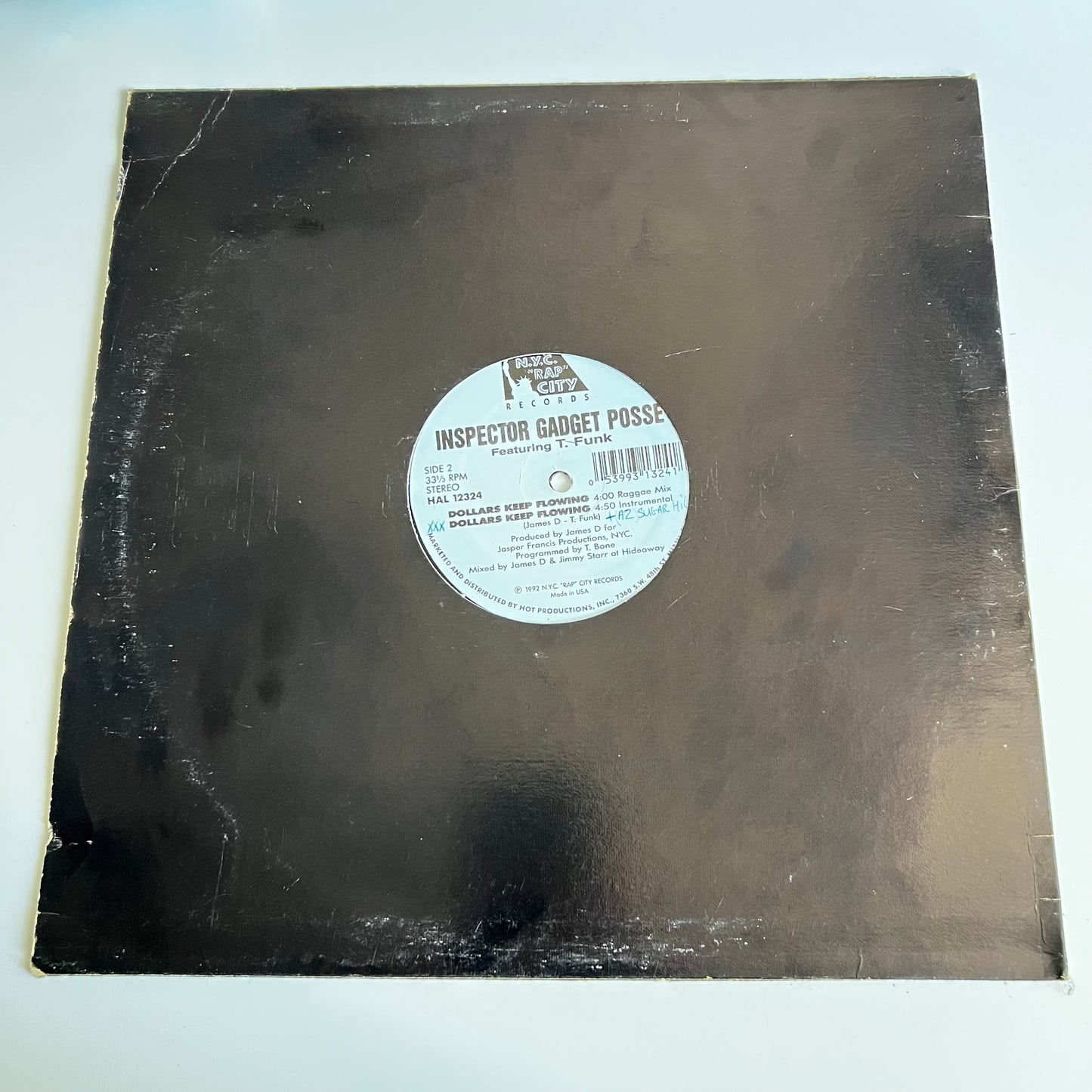 Inspector Gadget Posse - Dollars Keep Flowing - Single 1992