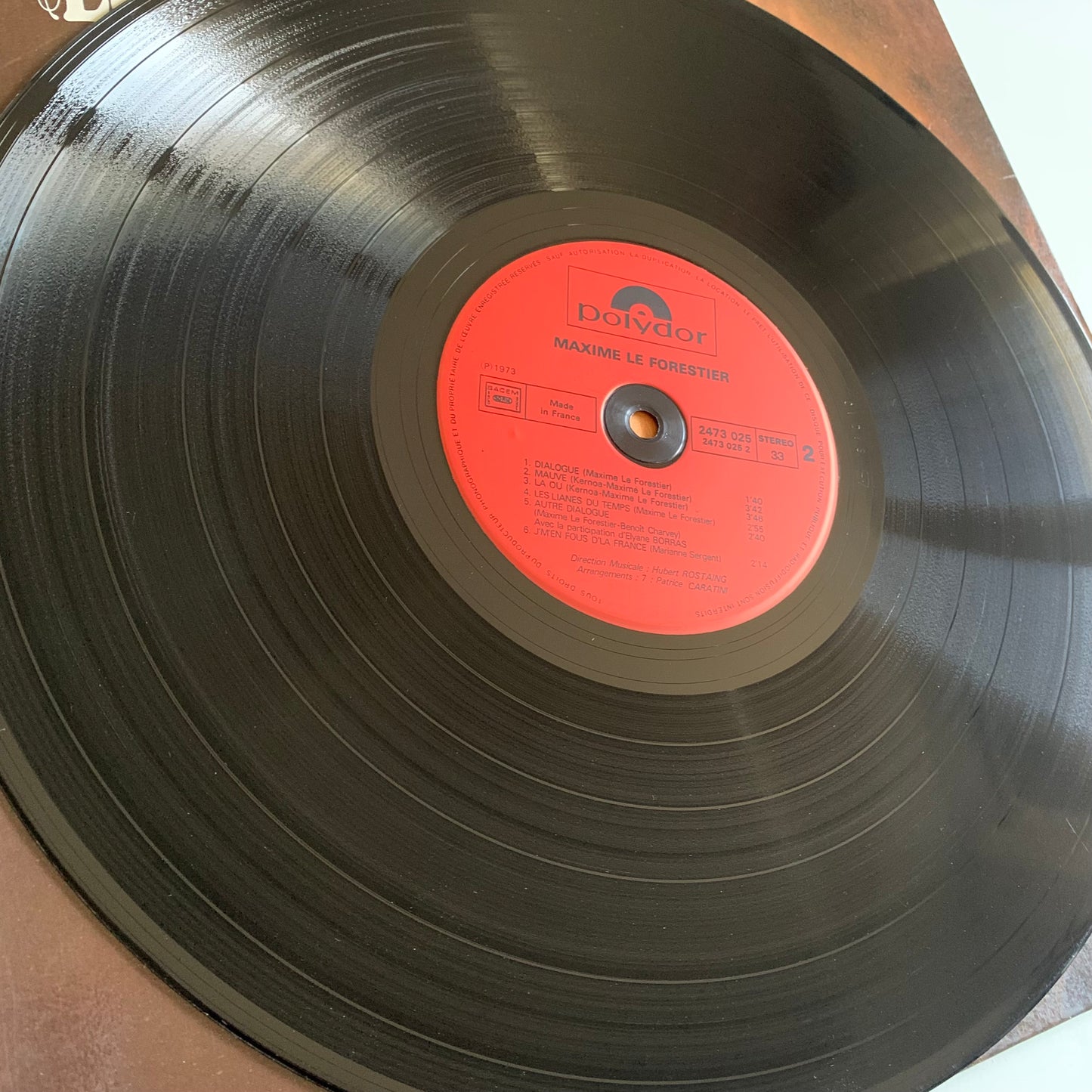 Maxime Le Forestier - LP 1973