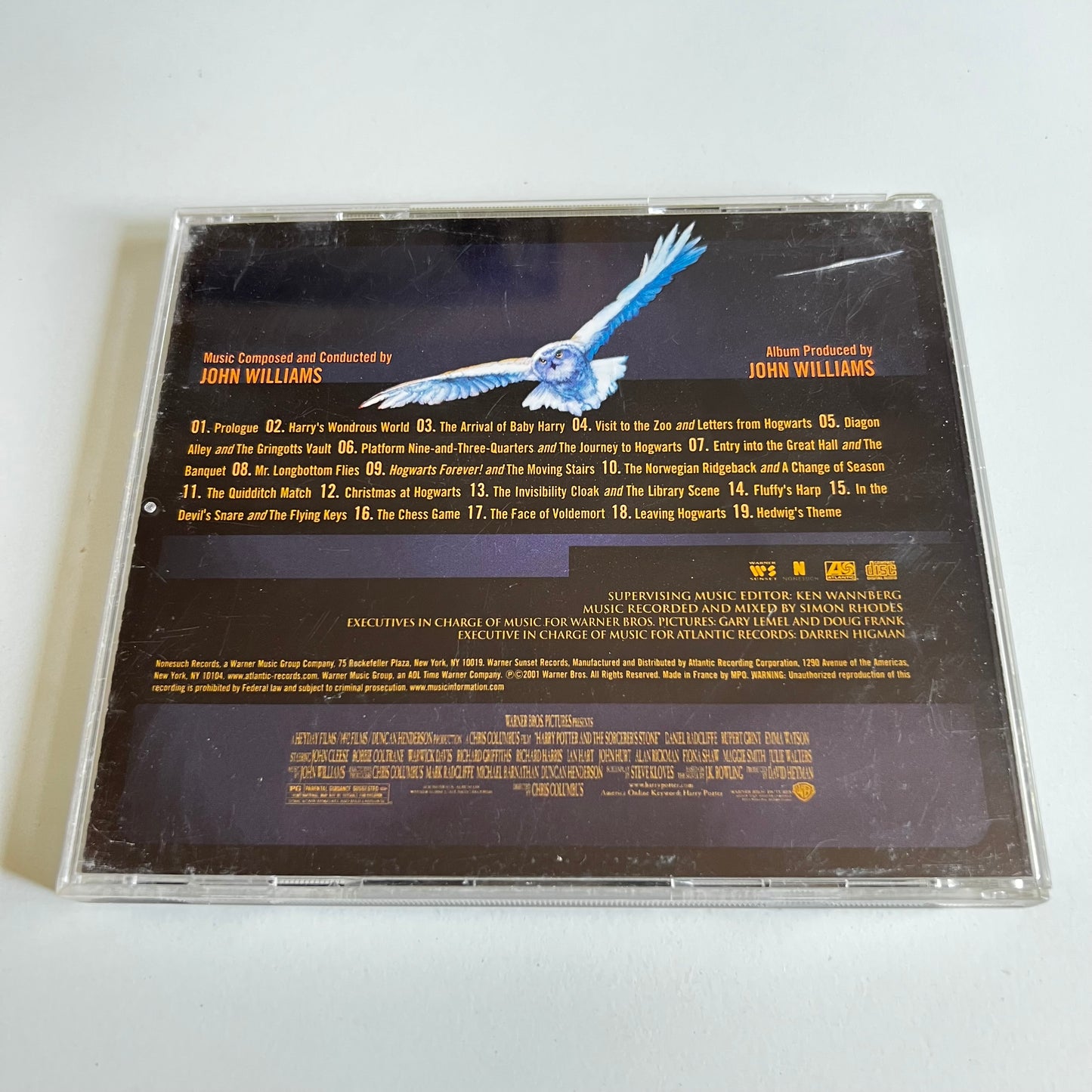 CD - Harry Potter - Music From Inspired The Motion Picture - 2001