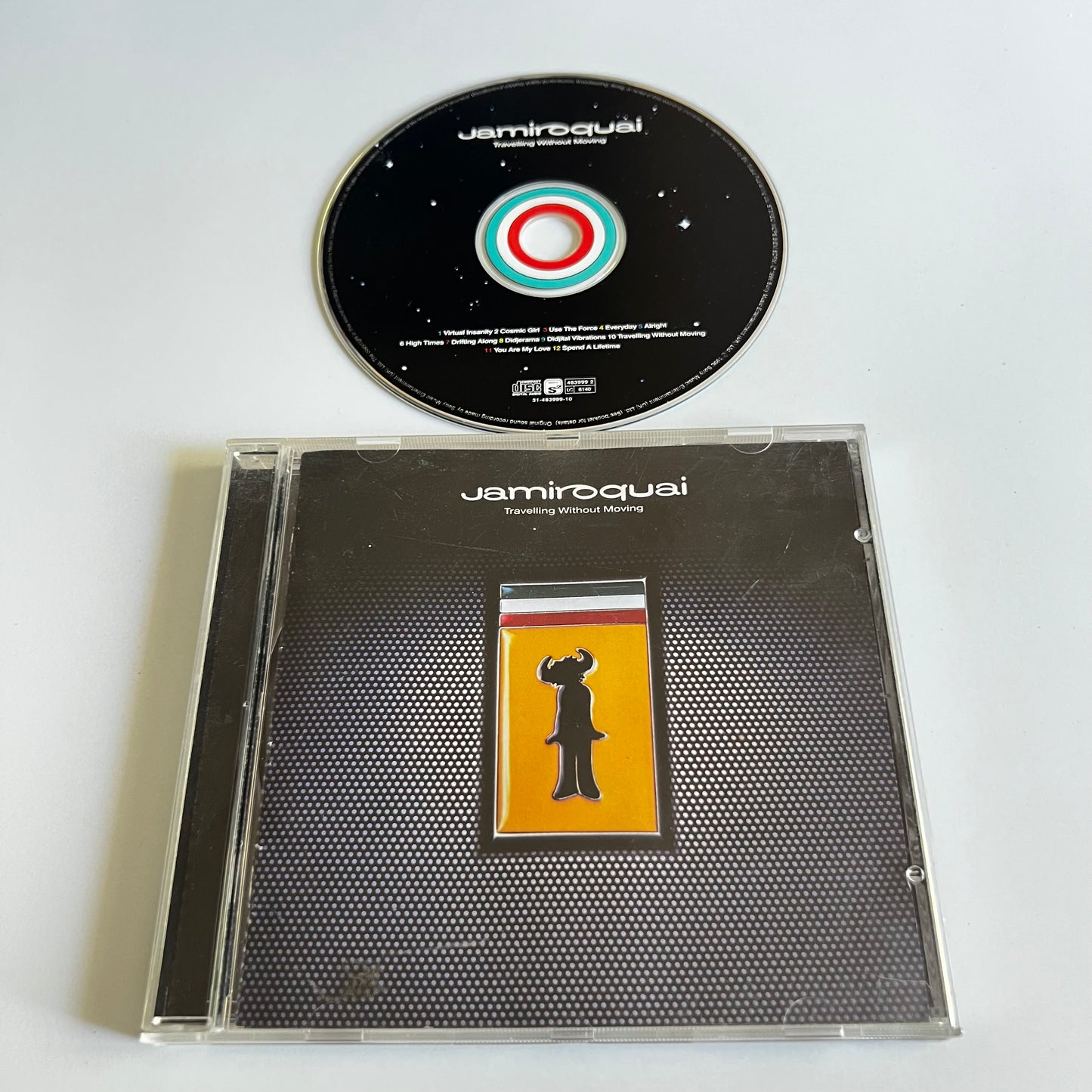 CD - Jamiroquai - Travelling Without Moving - 1996