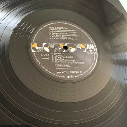 Joe Jackson - Tucker - The Man And His Dream - Bande Originale du Film - LP 1988 Occasion