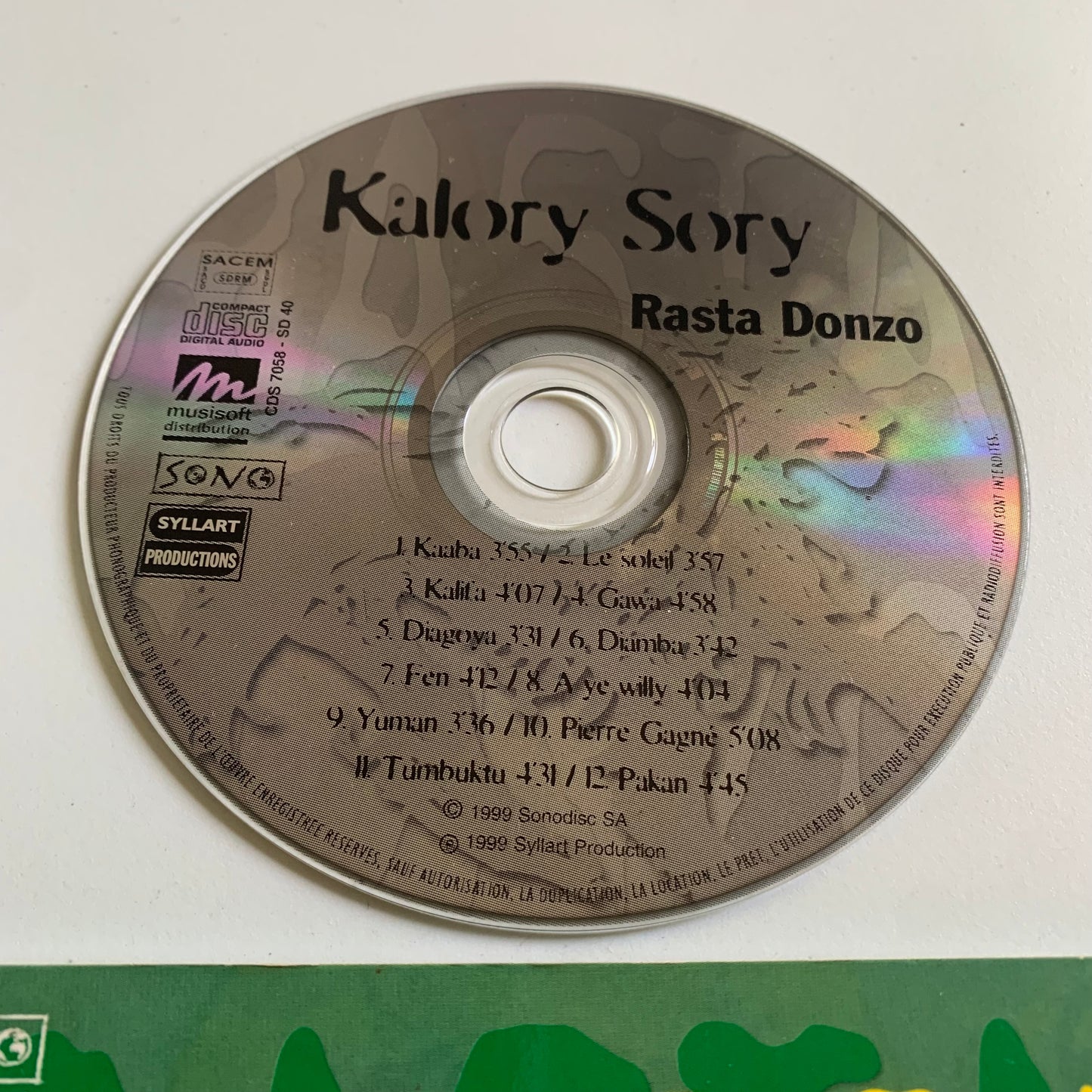 Kalory Sory - Rasta Donzo - 1999 Occasion