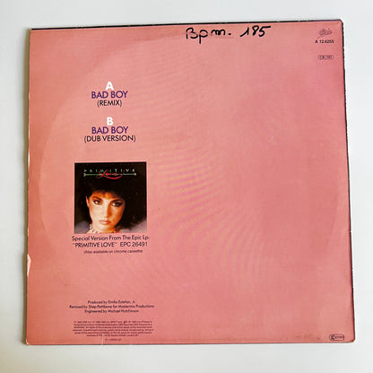 Miami Sound Machine - Bad Boy (Remix) - Maxi Single 1985