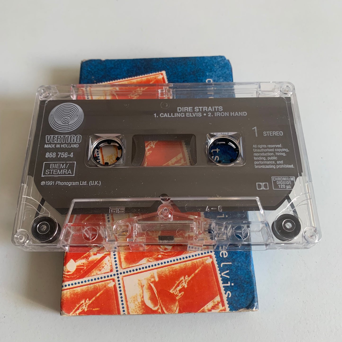 Dire Straits - Calling Elvis - Single 1991 Occasion