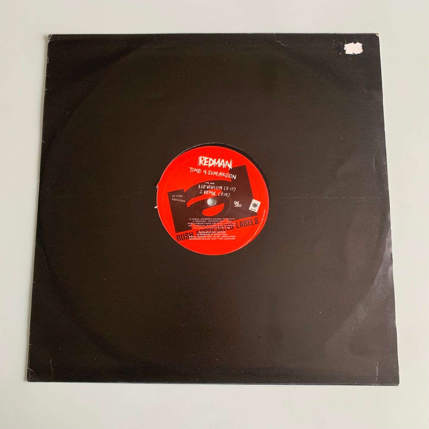 Redman - Time 4 Sum Aksion / Rated "R" - Single 1993