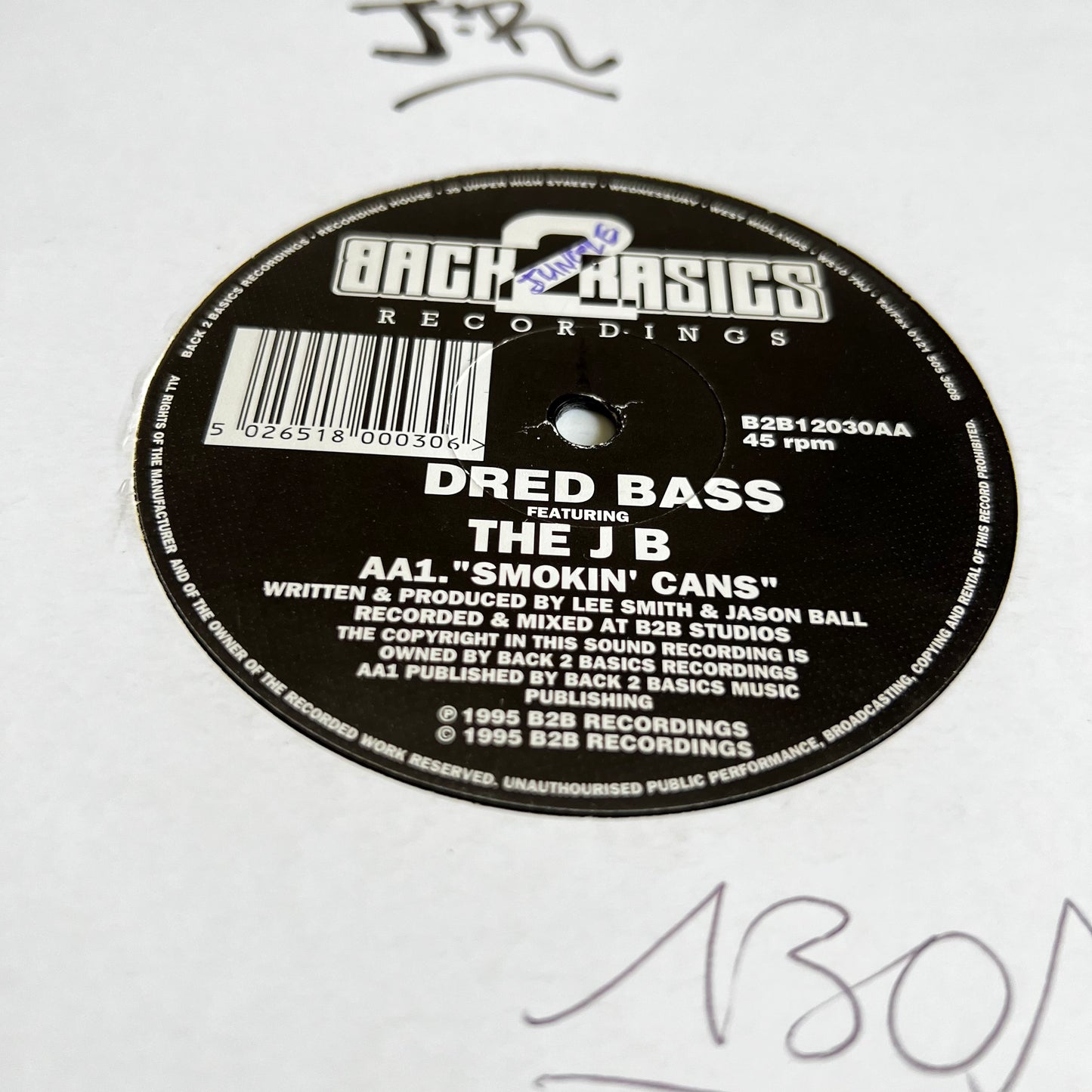 Dred Bass - The J B - World Of Music - Single 1995