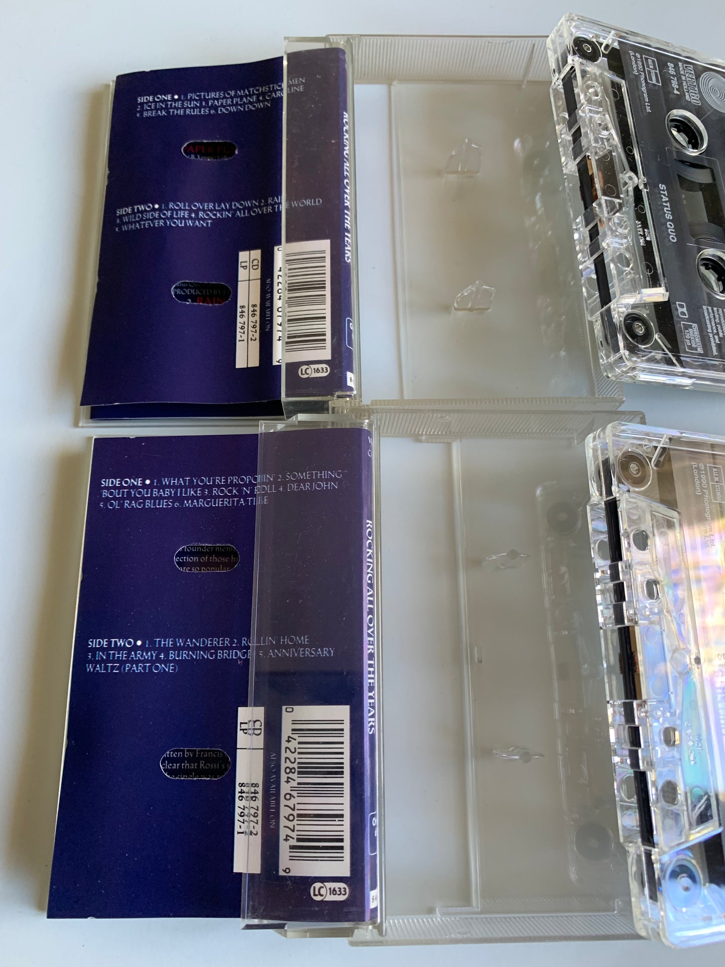 Status Quo - Rocking All Over The Years - 1994 Occasion (lot 2 cassettes)
