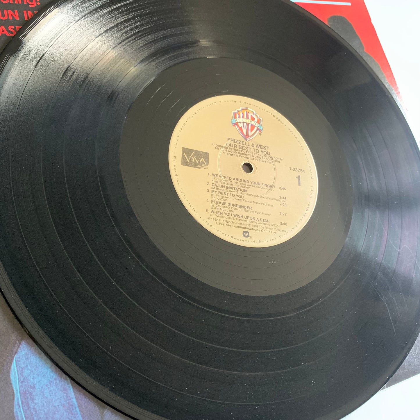 Frizzell & West - Our Best To You - LP 1982