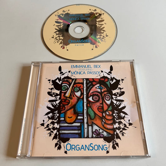 CD - Emmanuel Bex - Mônica Passos - OrganSong - 2006