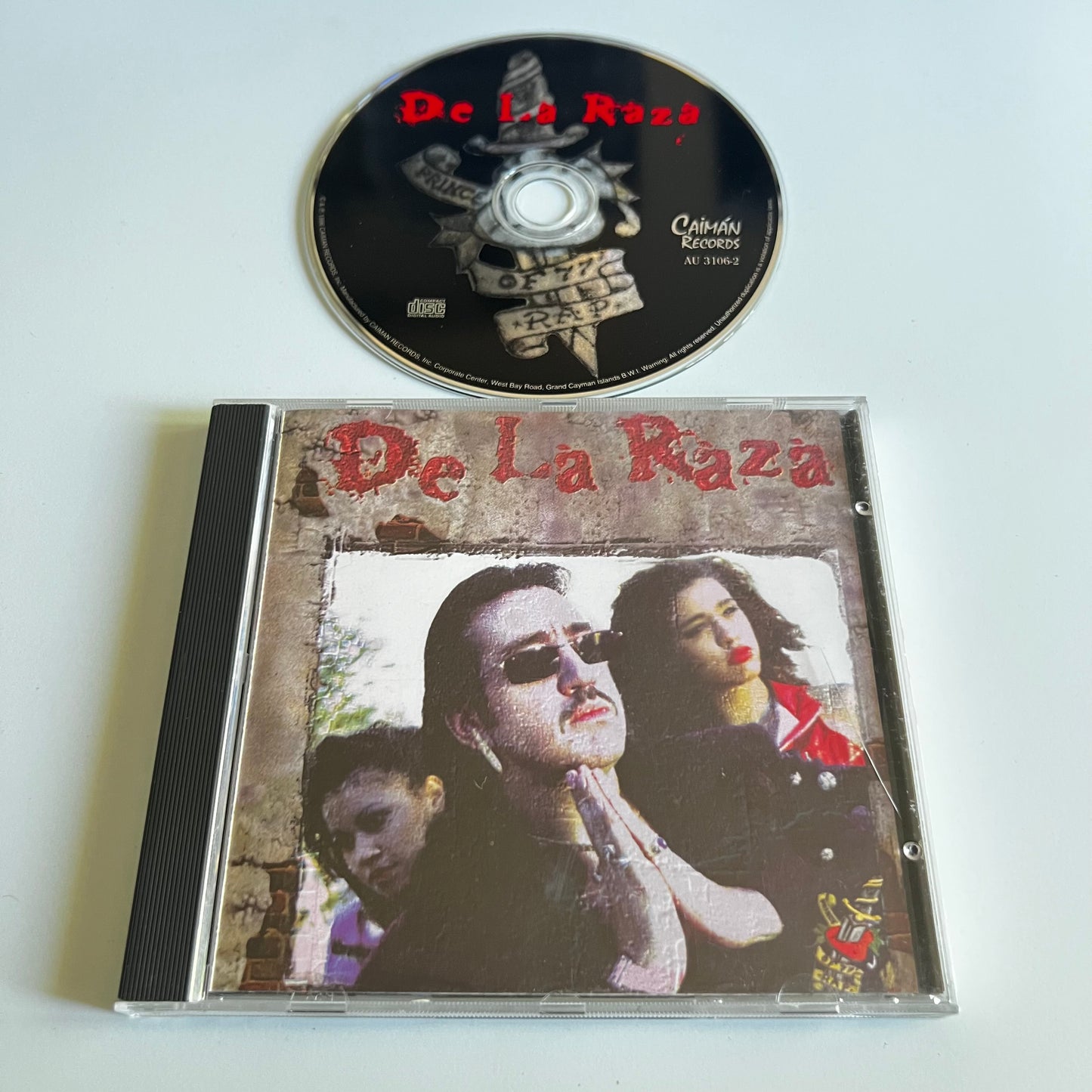 CD - De La Raza - De La Raza (Prince Of 77' Rap) - 1996