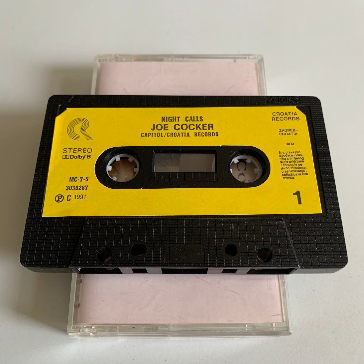 Joe Cocker - Night Calls - 1992 Occasion