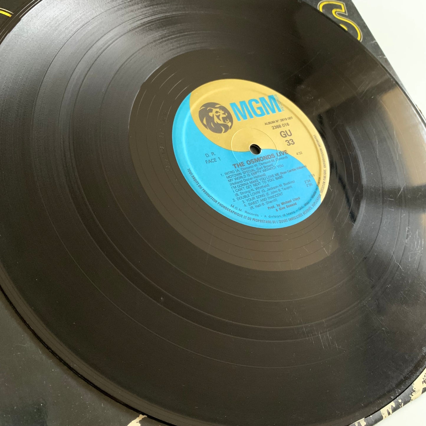 The Osmonds - Live - Double LP 1972