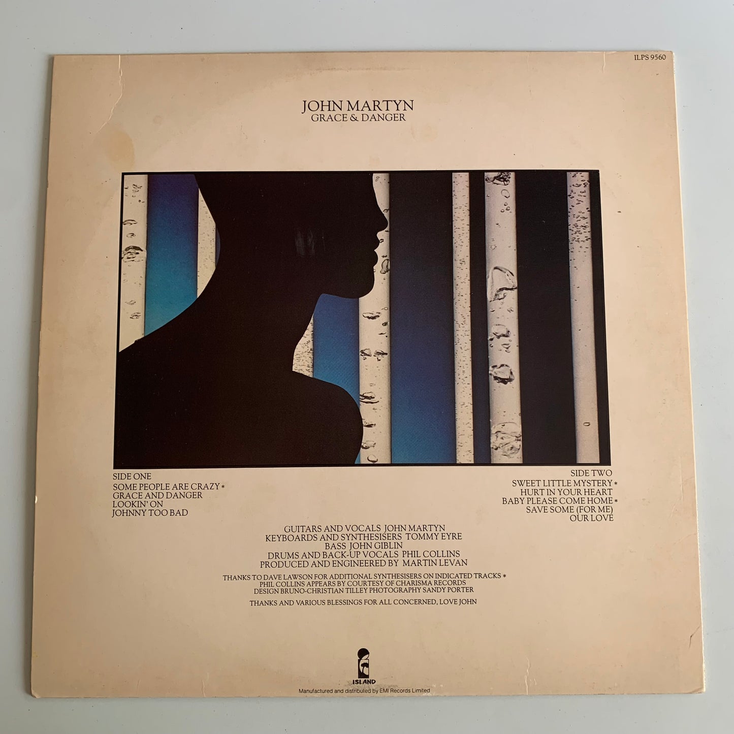 John Martyn - Grace & Danger - LP 1980 Occasion
