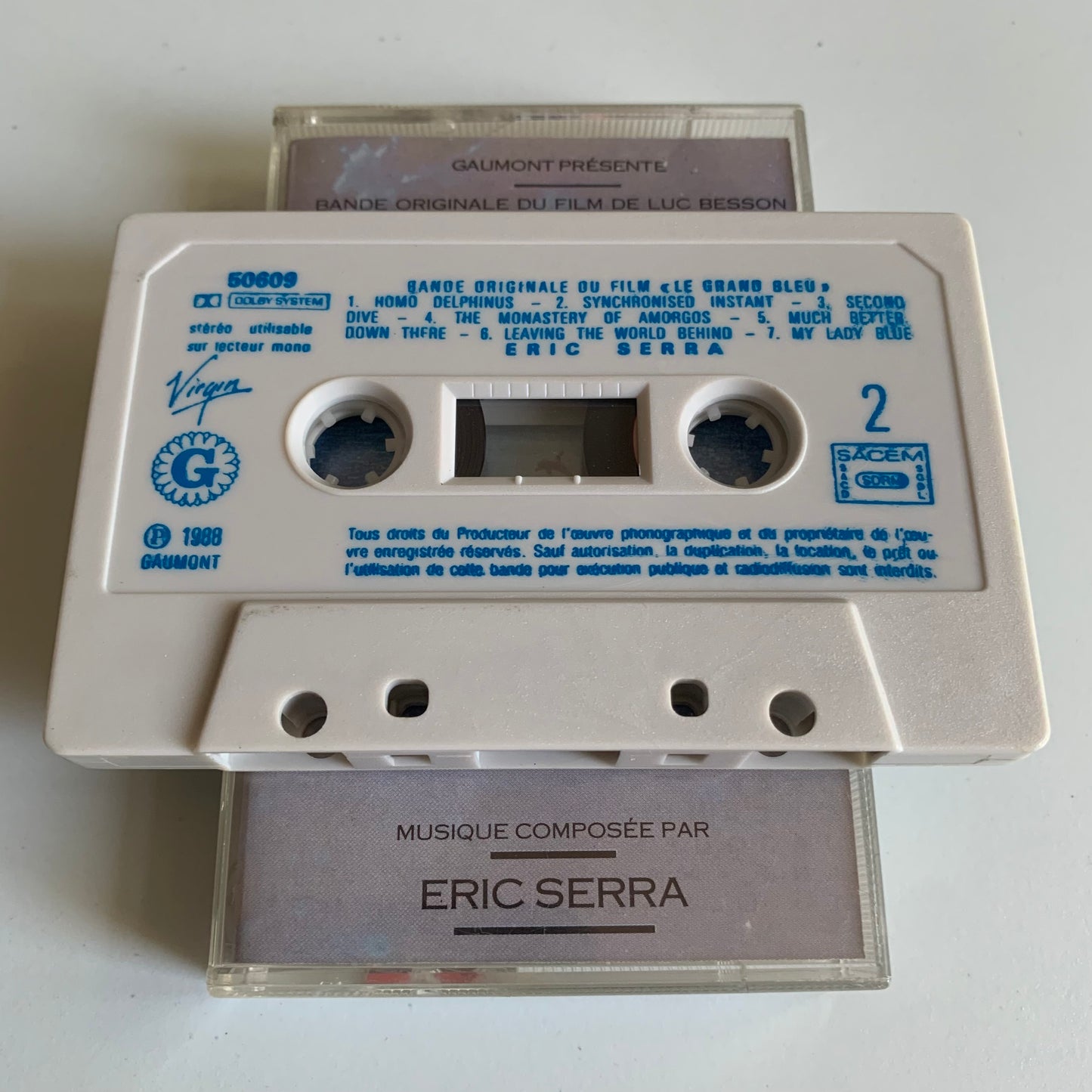 Eric Serra - Le Grand Bleu (Bande Originale Du Film) - 1988 Occasion