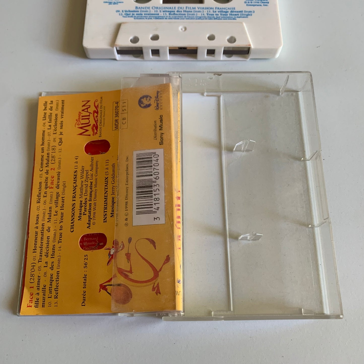 Matthew Wilder - Mulan Bande Originale Du Film - Version Française - 1998 Occasion