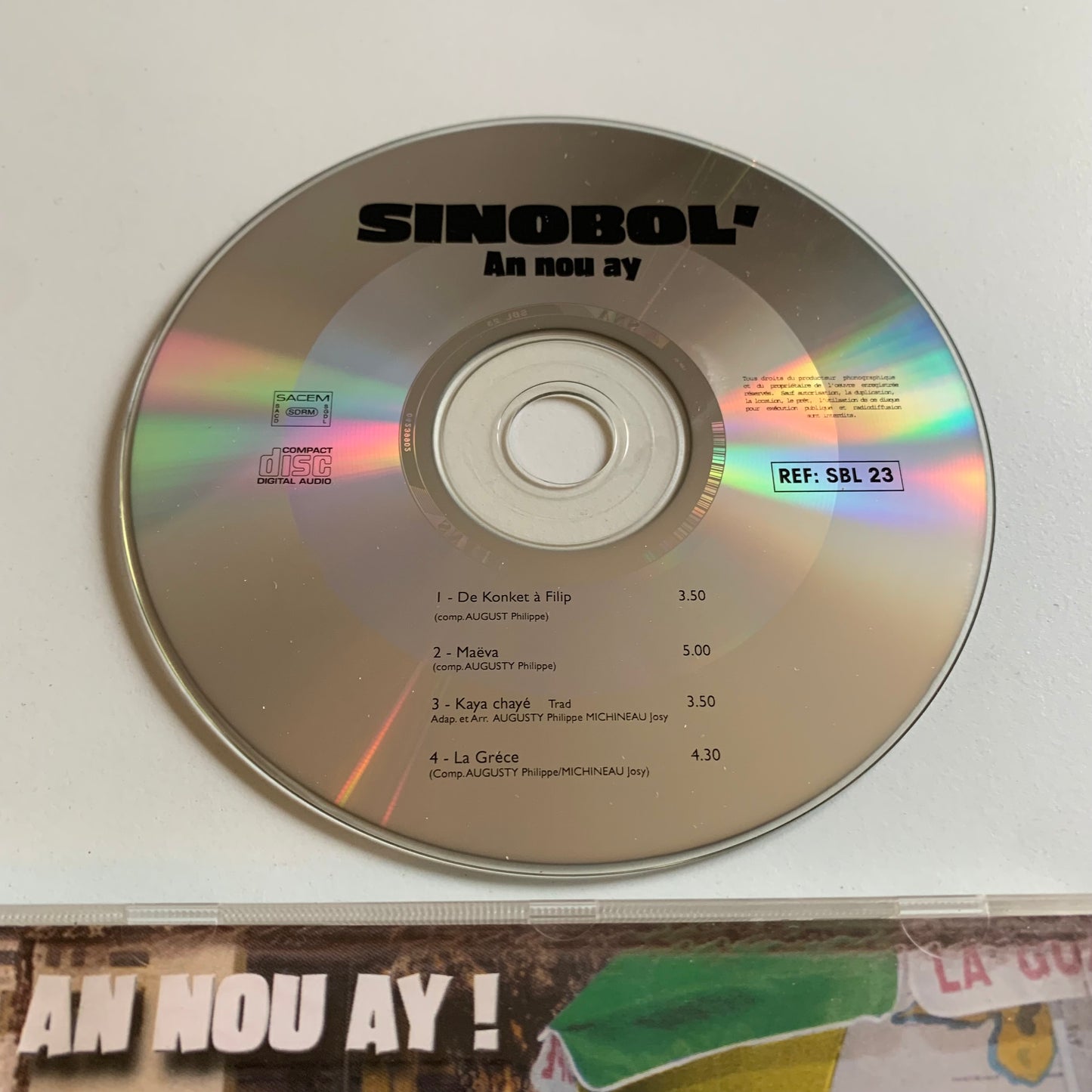 CD - Sinobol’ - An Nou Ay - Occasion
